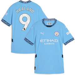 Erling Haaland Manchester City Women's 2024/25 Home Replica Player Jersey Light Blue | Puma Sale