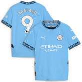 Erling Haaland Manchester City Youth 2024/25 Home Replica Player Jersey Light Blue | Puma discount