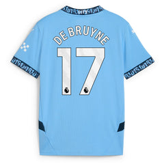 Kevin De Bruyne Manchester City Youth 2024/25 Home Replica Player Jersey Light Blue | Puma cheap