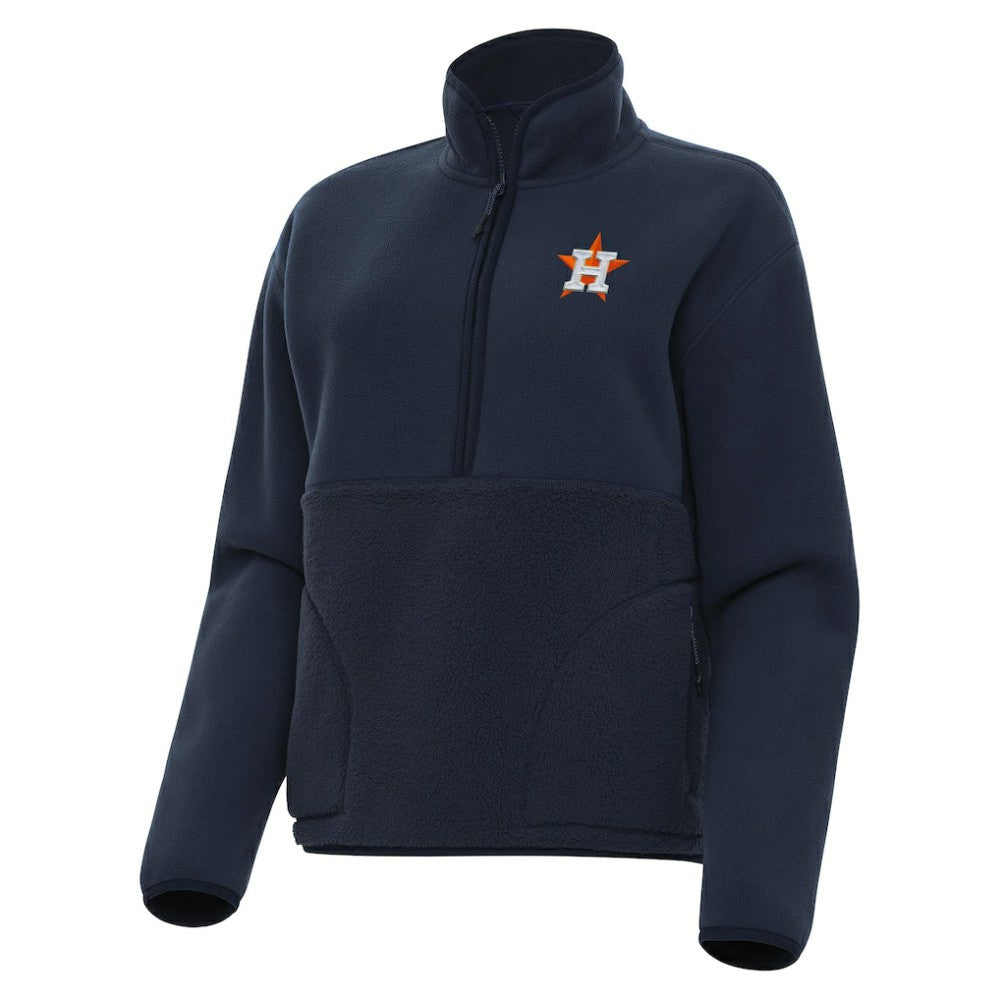 Houston Astros Antigua Women's Figure Half-Zip Sweatshirt - MLB