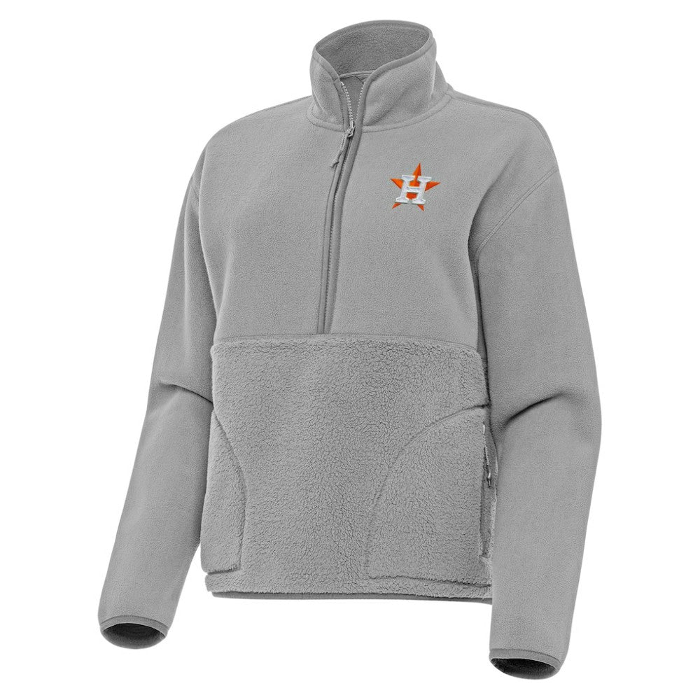 Houston Astros Antigua Women's Figure Half-Zip Sweatshirt - MLB