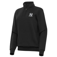 New York Yankees Antigua Women's Victory Quarter-Zip Sweatshirt - MLB