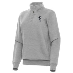 Chicago White Sox Antigua Women's Victory Quarter-Zip Sweatshirt - MLB
