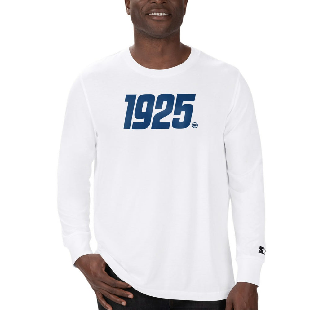 New York Giants Starter 1925 Collection Long Sleeve T-Shirt White | NFL