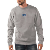 New York Giants Starter 1925 Collection Long Sleeve Pullover Sweatshirt Heather Gray | NFL