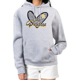 San Diego Padres G-III 4Her by Carl Banks Women's Leopard Heart Pullover Hoodie - MLB
