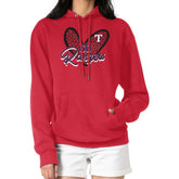 Texas Rangers G-III 4Her by Carl Banks Women's Leopard Heart Pullover Hoodie - MLB