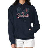 St. Louis Cardinals G-III 4Her by Carl Banks Women's Leopard Heart Pullover Hoodie - MLB