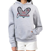 Arizona Diamondbacks G-III 4Her by Carl Banks Women's Leopard Heart Pullover Hoodie - MLB
