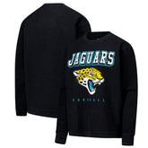 Jacksonville Jaguars G-III 4Her by Carl Banks Women's Comfy Cord Pullover Sweatshirt Black | NFL