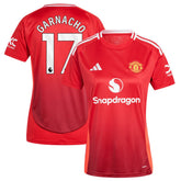 Alejandro Garnacho Manchester United Women's 2024/25 Home Replica Player Jersey Red | Adidas cheap