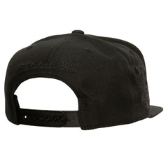 New York Rangers Mitchell & Ness Soul Strike Pearl Tonal Snapback Hat - Black - NHL