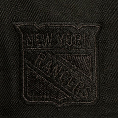New York Rangers Mitchell & Ness Soul Strike Pearl Tonal Snapback Hat - Black - NHL