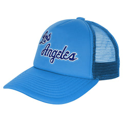 Los Angeles Lakers Youth Core Evergreen Trucker Adjustable Hat Light Blue - NBA