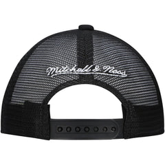 Chicago Blackhawks Mitchell & Ness Youth Core Trucker Adjustable Hat - Black - NHL
