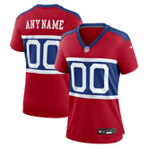 New York Giants Women's Alternate Game Custom Jersey Century Red | Nike for Sale