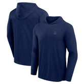Dallas Cowboys Front Office Power Mono Long Sleeve Hoodie T-Shirt Navy | Fanatics