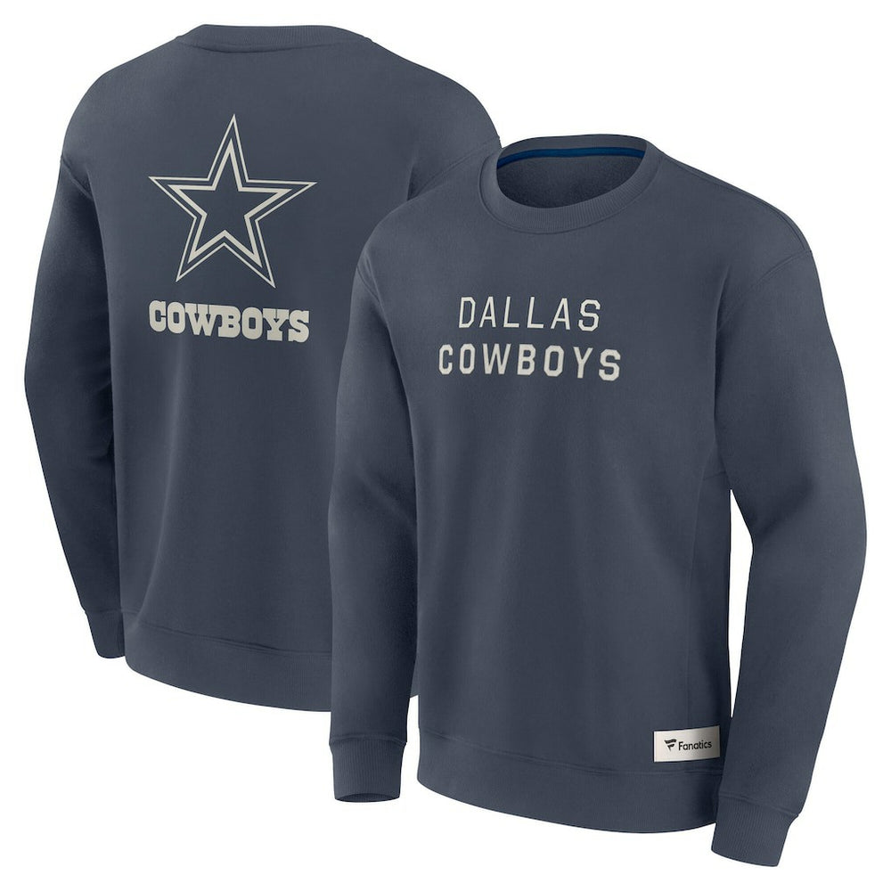 Dallas Cowboys Elements Future Ground Lettering Pullover Sweatshirt Navy | Fanatics