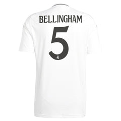 Jude Bellingham Real Madrid 2024/25 Home Replica Player Jersey White | Adidas