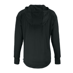 Minnesota Vikings Cutter & Buck Women's Daybreak Eco Recycled Half-Zip Hoodie Black | NFL