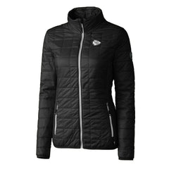 Kansas City Chiefs Cutter & Buck Women's Rainier PrimaLoft Eco Insulated Full-Zip Puffer Jacket Black | NFL