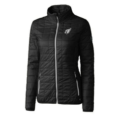 Arizona Cardinals Cutter & Buck Women's Rainier PrimaLoft Eco Insulated Full-Zip Puffer Jacket Black | NFL