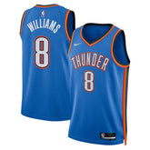 Jalen Williams Oklahoma City Thunder Unisex Swingman Replica Jersey Icon Edition Blue - NBA