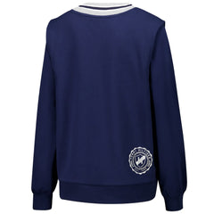 Dallas Cowboys Tommy Hilfiger Women's Alice V-Neck Pullover Sweatshirt Navy | NFL
