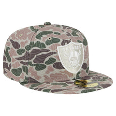 Las Vegas Raiders New Era Geo Camo 59FIFTY Fitted Hat | NFL