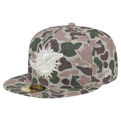 Miami Dolphins New Era Geo Camo 59FIFTY Fitted Hat | NFL