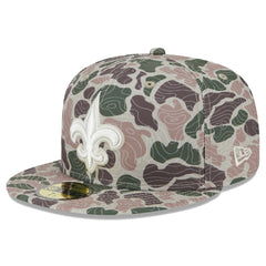 New Orleans Saints New Era Geo Camo 59FIFTY Fitted Hat | NFL