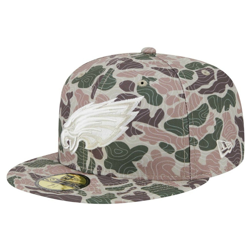 Philadelphia Eagles New Era Geo Camo 59FIFTY Fitted Hat | NFL