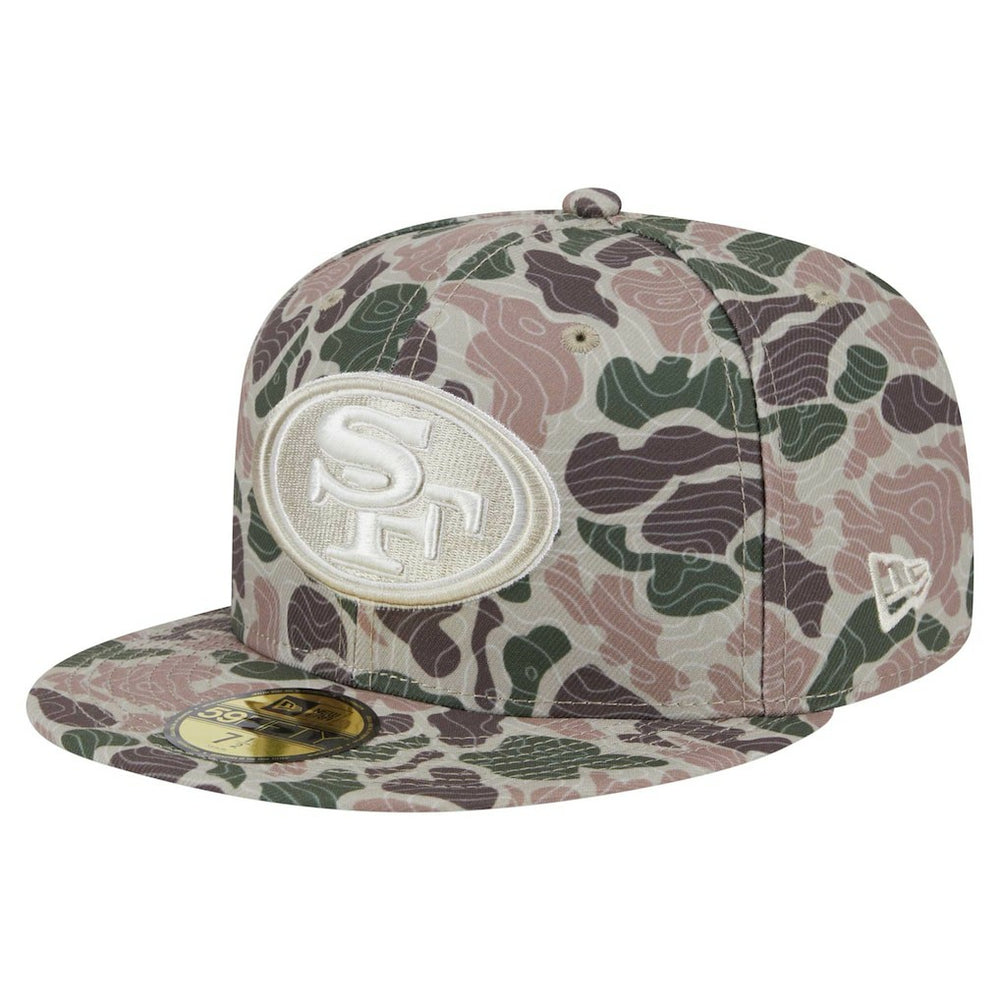 San Francisco 49ers New Era Geo Camo 59FIFTY Fitted Hat | NFL