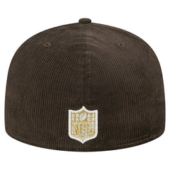 Miami Dolphins New Era Choco Cord 59FIFTY Fitted Hat Brown | NFL