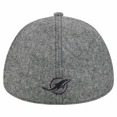 Miami Dolphins New Era Peaky Duckbill Fitted Hat Gray | NFL