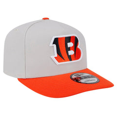 Cincinnati Bengals New Era Decent 9FIFTY A-Frame Snapback Hat Stone | NFL