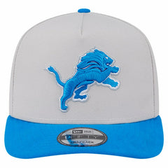 Detroit Lions New Era Decent 9FIFTY A-Frame Snapback Hat Stone | NFL