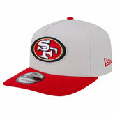 San Francisco 49ers New Era Decent 9FIFTY A-Frame Snapback Hat Stone | NFL