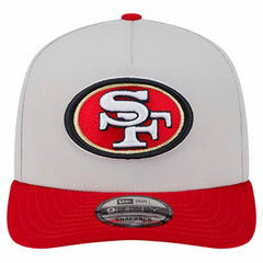 San Francisco 49ers New Era Decent 9FIFTY A-Frame Snapback Hat Stone | NFL