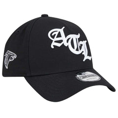 Atlanta Falcons New Era Mystic 9FORTY A-Frame Adjustable Hat Black | NFL