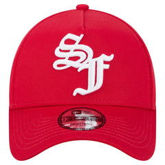 San Francisco 49ers New Era Mystic 9FORTY A-Frame Adjustable Hat Scarlet | NFL