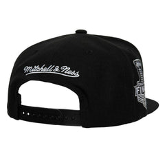 Pittsburgh Penguins Mitchell & Ness Core Top Spot Snapback Hat - Black - NHL