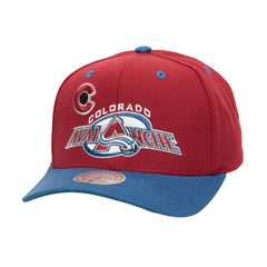 Colorado Avalanche Mitchell & Ness All In 2.0 Pro Crown Adjustable Hat - Black - NHL