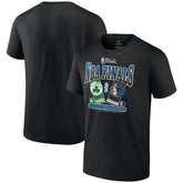 Boston Celtics vs. Dallas Mavericks 2024 NBA Finals Matchup Drive To The Basket T-Shirt Black - NBA