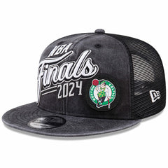 Boston Celtics 2024 Eastern Conference Champions Locker Room 9FIFTY Snapback Hat Black - NBA