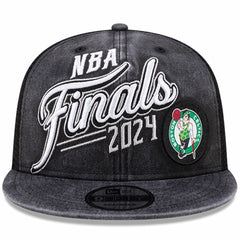 Boston Celtics 2024 Eastern Conference Champions Locker Room 9FIFTY Snapback Hat Black - NBA