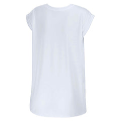 Dallas Cowboys WEAR by Erin Andrews Women's Checker Muscle Tank Top White | NFL