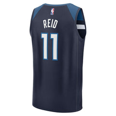 Naz Reid Minnesota Timberwolves Fast Break Replica Player Jersey Icon Edition Navy - NBA