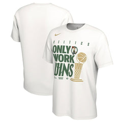 Boston Celtics 2024 NBA Finals Champions Celebration Parade T-Shirt White - NBA