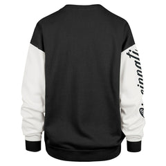 Cincinnati Bengals '47 Women's Double Header Rise Andie Pullover Sweatshirt Black | 47 brand